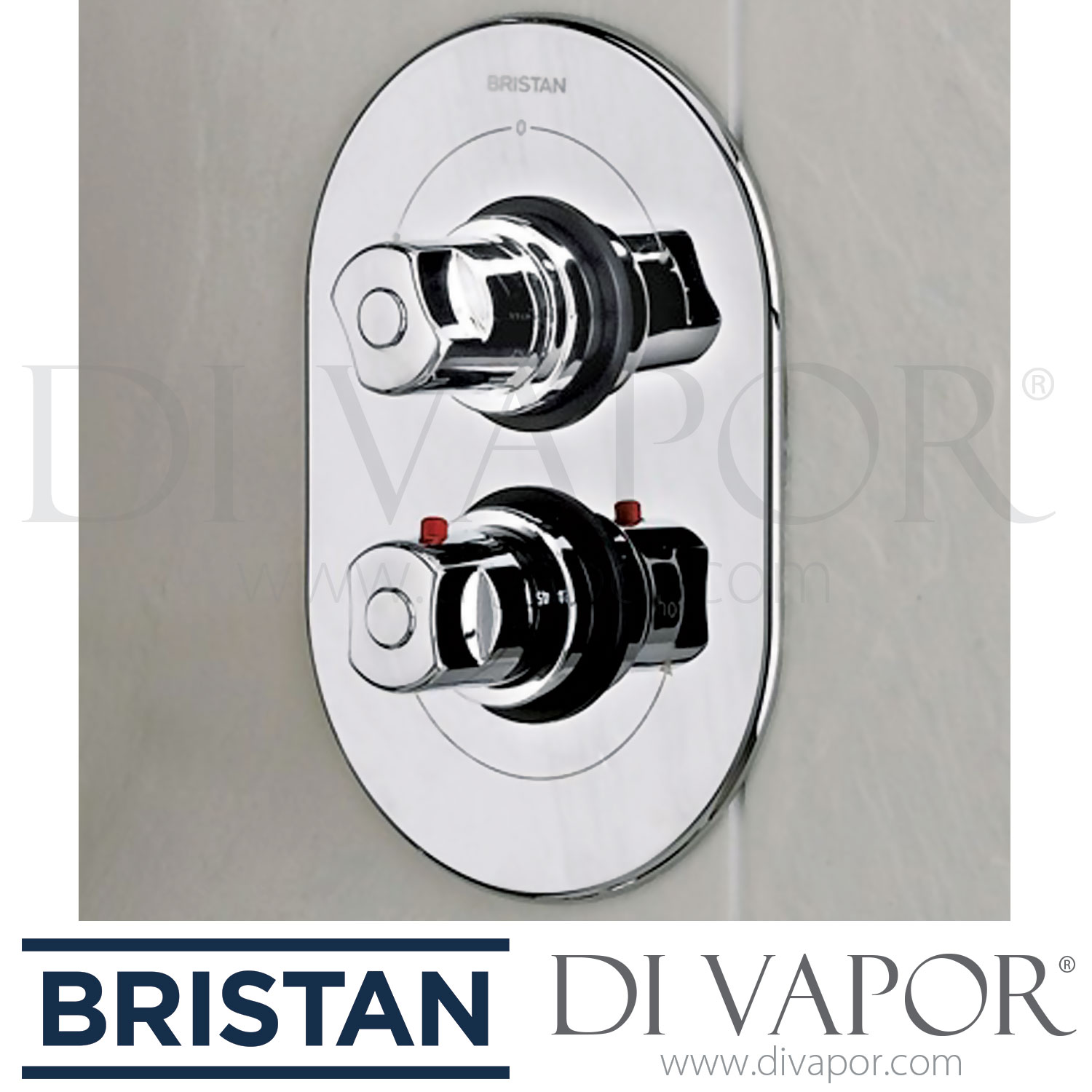 Bristan AR TSHCDIV C Artisan Thermostatic Recessed Shower with